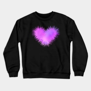 Care Bears fluffy heart Pinterest style Crewneck Sweatshirt